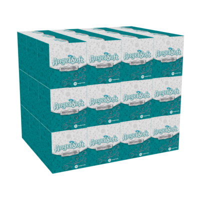 Angel Soft Pro Facial Tissue Cube Box/ 96 sheets