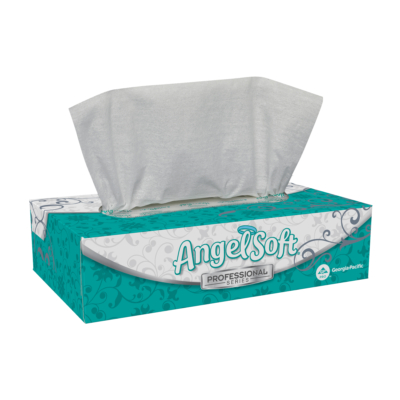 Angel Soft Facial Tissue Flax Box 100 sheets