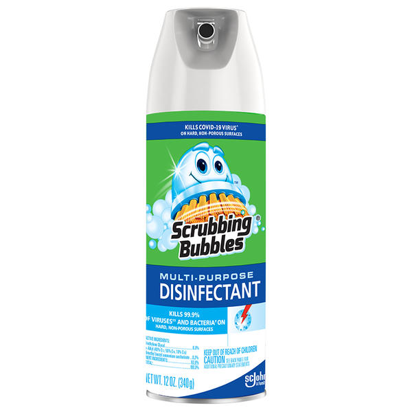 Scrubbing Bubbles Multi-Purpose Disinfectant 12oz Spay