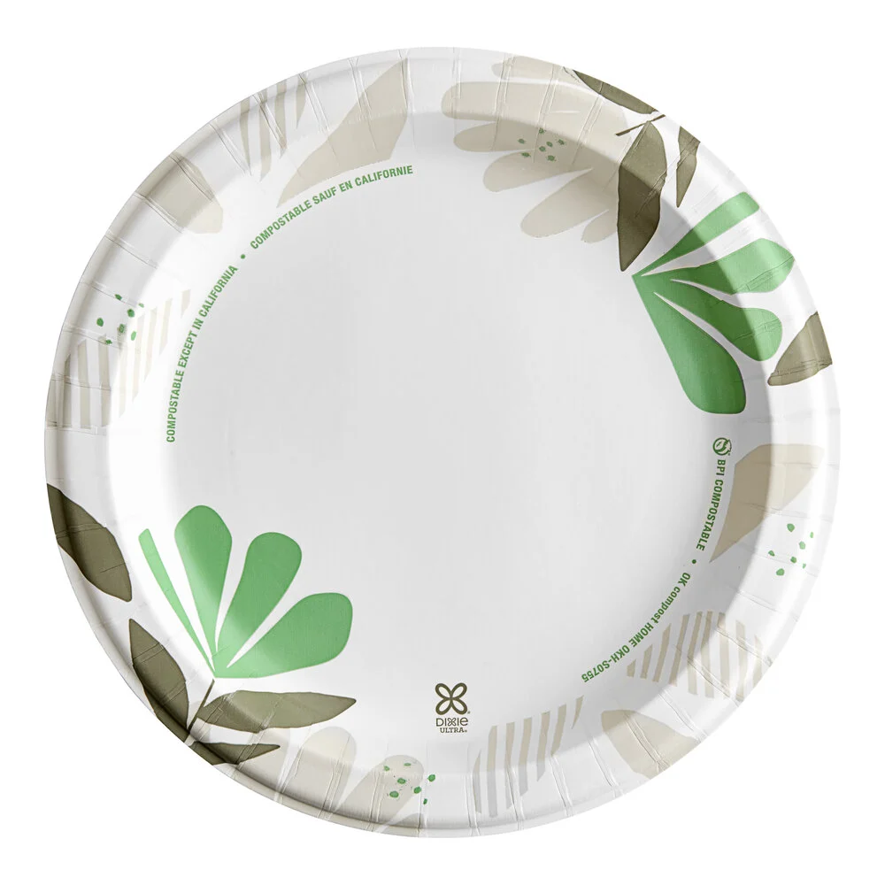 Dixie Ultra 10" Heavy Weight Paper Plates