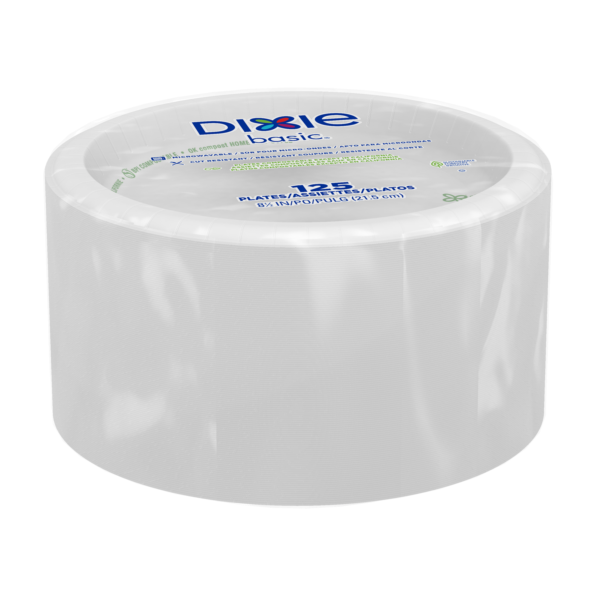 Dixie 8.5" Light Weight Paper Plates