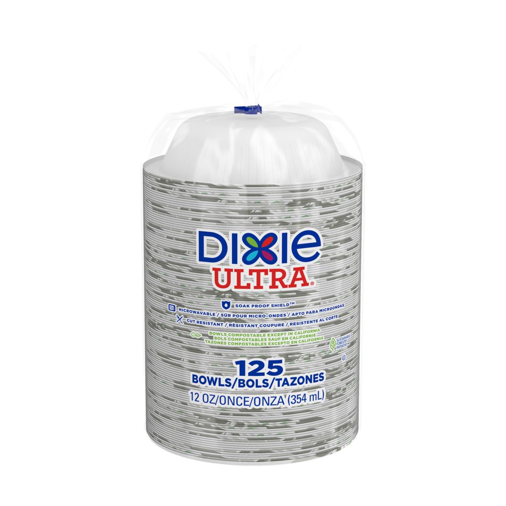 Dixie Ultra 12 oz Heavy Weight Paper Bowls